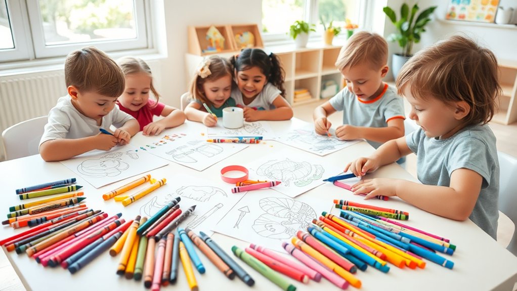 coloring as emotional expression