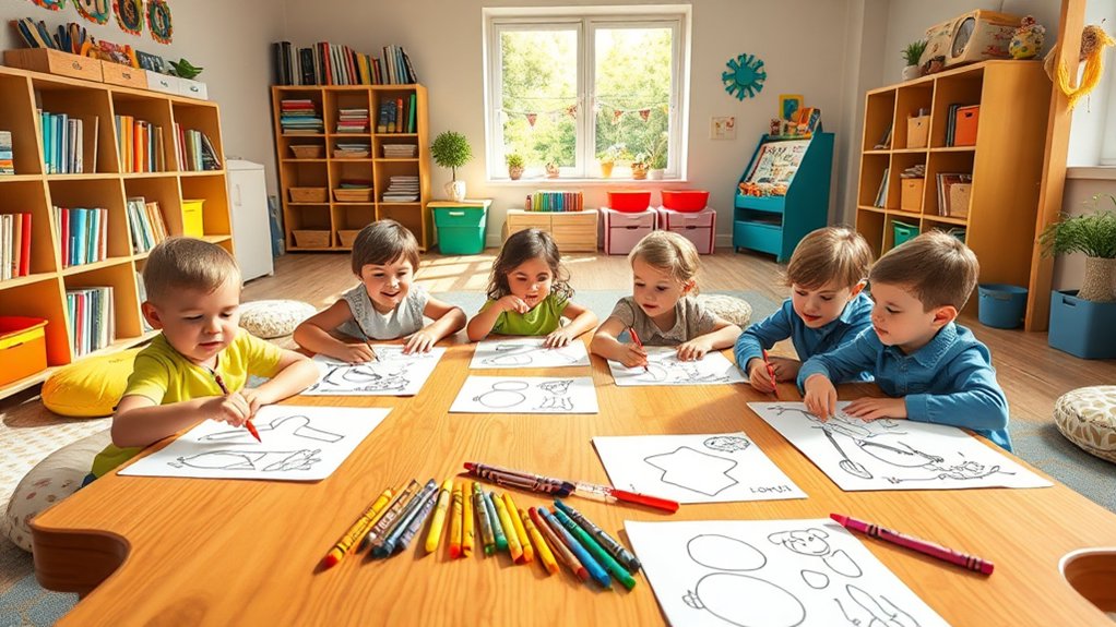 coloring enhances daily learning