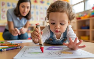 The Connection Between Coloring and Preschool Language Development