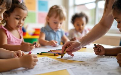 How Teachers Use Coloring Pages to Reinforce Early Education